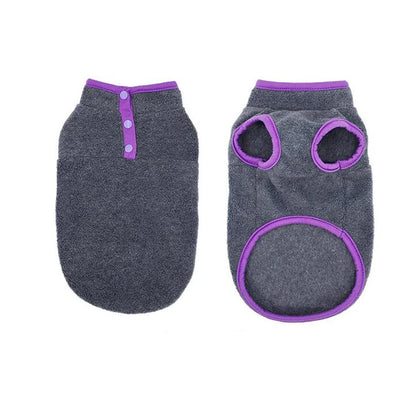 Fleece Dog Clothes For Small Dogs Spring Autumn Warm Puppy Vest Shih Tzu Chihuahua Clothing French Bulldog Jacket Pug Coats