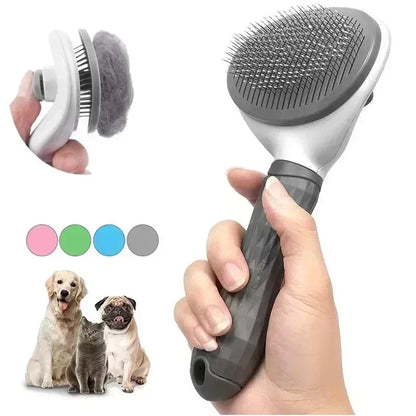 Hair Remover Brush Dog and Non-slip Beauty Brush Dog Grooming Equipment Pets Stainless Steel For Dogs Pet Hair Removal Comb