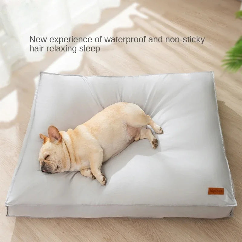 Waterproof Dog Bed Mat Removable Pet Sleeping Mat for Small Medium Dogs Cats Soft Dog Kennel House Pet Product Accessories beds