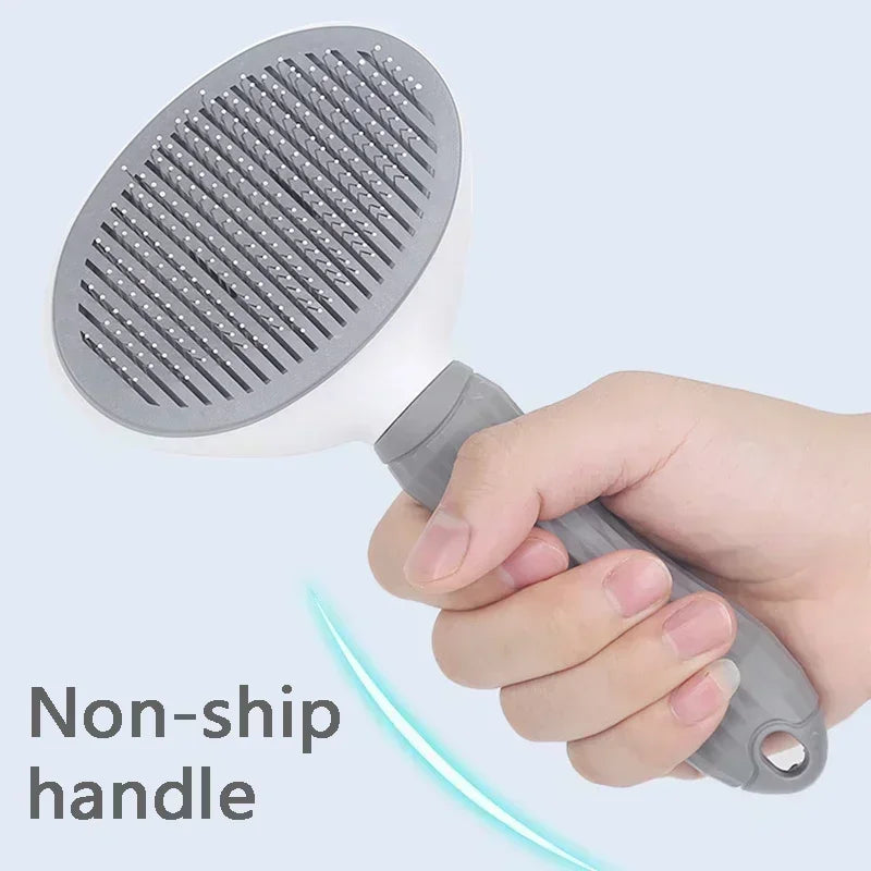 Hair Remover Brush Dog and Non-slip Beauty Brush Dog Grooming Equipment Pets Stainless Steel For Dogs Pet Hair Removal Comb