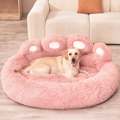 Pet Dog Sofa Beds for Small Dogs Warm Accessories Large Dog Bed Mat Pets Kennel Washable Plush Medium Basket Puppy  Supplies