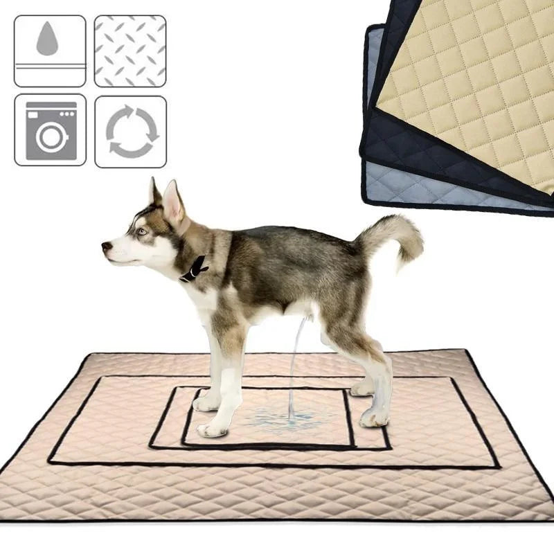 Washable Dog Pee Pad,Reusable Absorbent Dogs Pads ,Training Mat Urine Proof Non-slip Puppy Pads For Playpen, Crate, Housebreak