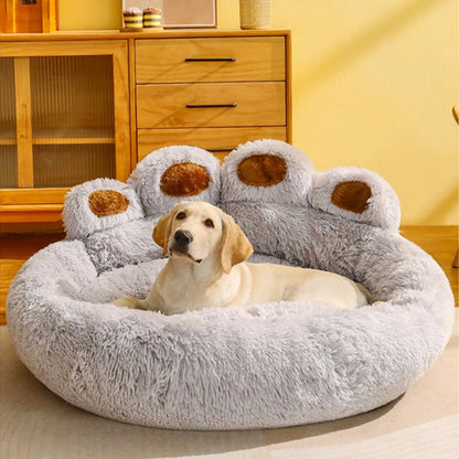 Pet Dog Sofa Beds for Small Dogs Warm Accessories Large Dog Bed Mat Pets Kennel Washable Plush Medium Basket Puppy  Supplies