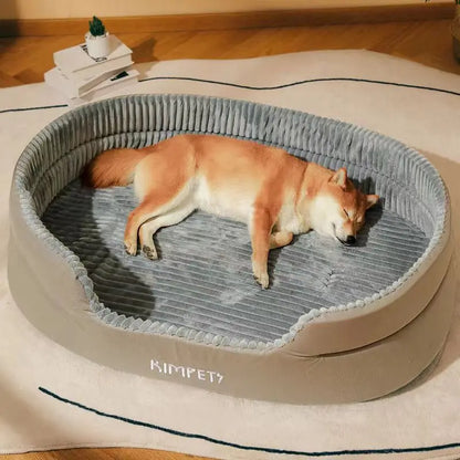 Thickening Pet Dog Bed Four Season Pet Dog Mat Square Plush Kennel Small Medium Large Dog Sofa Bed Cushion Pet Accessories