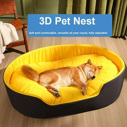 Washable Double Sided Available All seasons Big Size Extra Large Dog Bed House Sofa Kennel Soft Fleece Pet Dog Cat Warm Bed S-XL