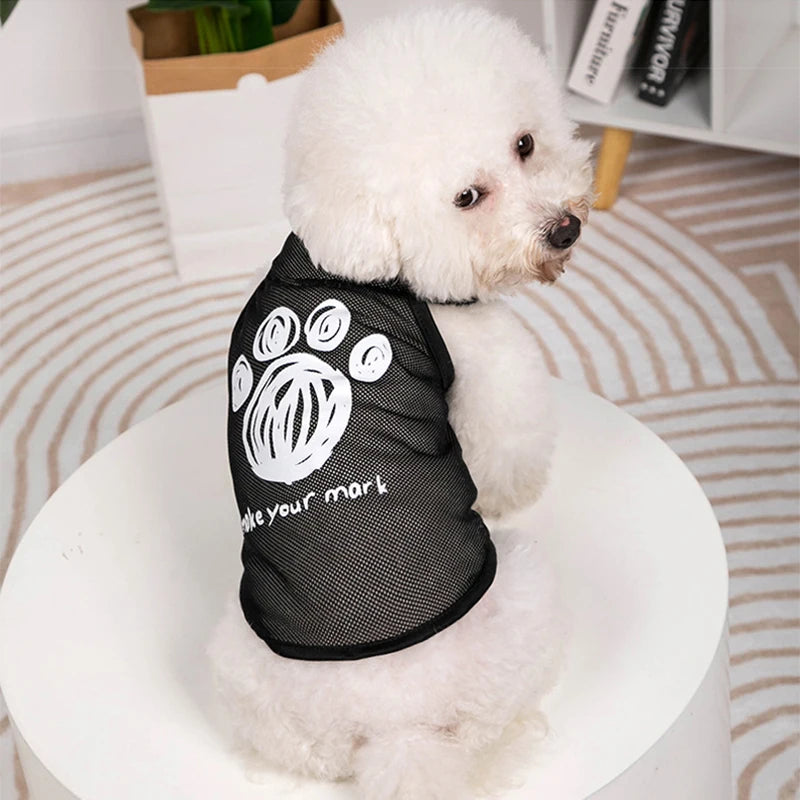 Fashion Clothes Pet Dog Clothes For Small Dogs Chihuahua French Bulldog Summer Vest T Shirt Super Cool Lovely Puppy Clothing