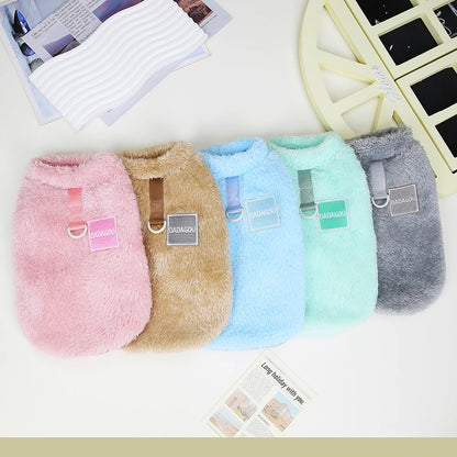 Warm Small Dog Clothes Soft Fleece Dogs Clothing Pet Puppy Winter Vest Costume For Small Medium Dog Cats Chihuahua Yorkie