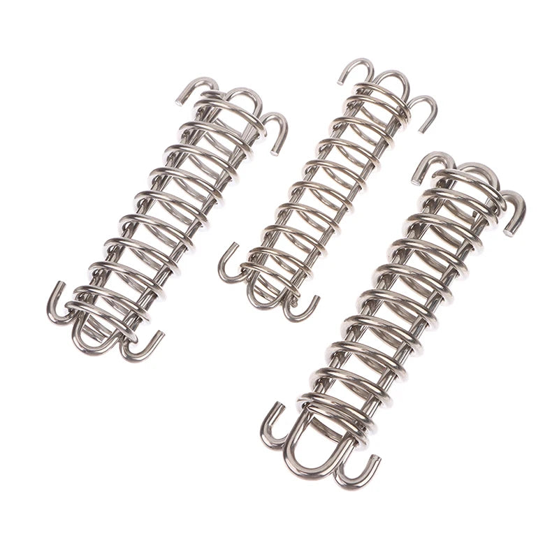 1pc Heavy Duty Tension Springs Dog Collars Compression Spring Stainless Steel Pet Leash Shock Absorption Buffer Springs