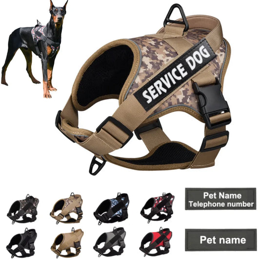 Dog Harness Breathable Adjustable Pet Harness for Medium Large Dog Chest Strap Vest